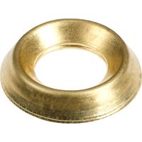 TIMCO Screw Cups Electro Brass - To fit 10 Gauge Screws