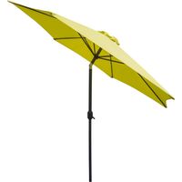 Linder Exclusiv Ombrellone inclinabile 300 cm Giallo-Verde