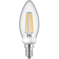 Ampoule Flamme E14 - Filament - Blanc chaud - 2700K - Lot de 2 - 40W