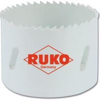 ruko-126168-corona perforadora hss-co 8 bimetal con dentado fino (diametro 168 mm)