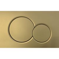 Geberit Sigma01 Betätigungsplatte für 2-Mengen-Spülung: Brushed Gold