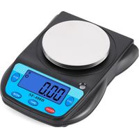 Balance de laboratoire numérique, modèle 2025, précision 600 g x 0,01 g, affichage LCD, balance analytique, balance de bijouterie, balance scientifique-AquaForge