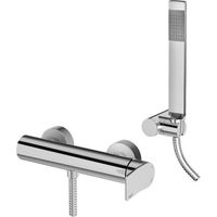 Paffoni Tilt series TI168DBO mitigeur de douche externe blanc mat Laiton - Blanc opaque