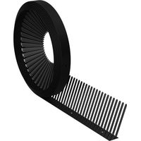 Grille stop piafs – Peigne pare-oiseaux 60mm x 5ml – Polyéthylène haute résistance – Traitement anti UV pour tuiles galbées – Artisanmat