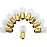 Los von 10 Glühbirnen ge57 mit Bajonett 12v 4w flosser für Moped