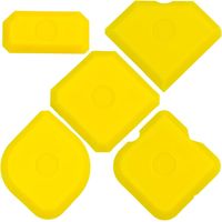 CSPARKV 5pcs Joint Smoothing Tool Scraper for Silicone and Acrylic Joints