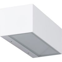 LED-Wandleuchte Aussen 18W Aluminium Doppelseitige Beleuchtung CCT Wählbar Gropius Weiß