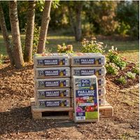 Paillis de lin, organique et naturelle pour jardins potagers, 10 balles de 220l - F-PAI058-10x220