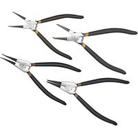 Pince circlips extérieur becs coudés AMPRO T73334 - Ce produit de marque AMPRO est neuf.