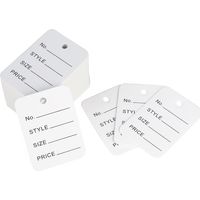 CCYKXA (Blanc 35mmx50mm) 1000PCS Étiquettes de Prix Étiquettes de Magasin pour Vêtements, Étiquettes de Marquage