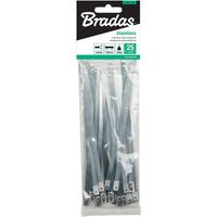 Nastro per cavi Bradas ts1446290 acciaio inox 290 mm 4,6 mm