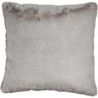 Gift Decor Kissen mit grauem Kunstfell (40 x 2 x 40 cm) - Brand EAN: 8430852875402