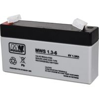 MWS 1.3-6: Batería VRLA AGM 6V/1.3Ah