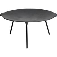 Gusseisenkuss® Grillschale Feuerschale Ø 45 cm aus Gusseisen mit Füßen