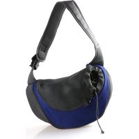 Sac à bandoulière Oxford pour animaux de compagnie (bleu-petit)-Fei Yu