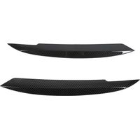 Enjoliveurs de phares style fibre de carbone, gauche/droite, de remplacement pour MK6 Sagitar NCS 2010–2018