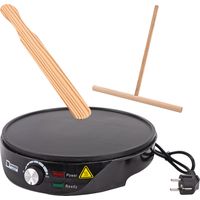 Crepes Maker Paris Pfannkuchen Eierkuchen Omelette Crepegerät Crepeplatte Pfanne