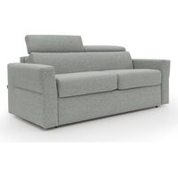 Avalon Divano letto con materasso H18 220 cm (mat. 160x197 cm) beige