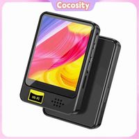 Cocosity lecteur mp3 mp4 avec Bluetooth Lecteur audio USB Lecteur MP3 Hi-Fi Mini lecteur MP3 MP4 avec informatique rangement Noir