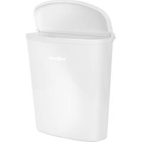 papelera brunner pillar 5.5l con tapa diseño compacto