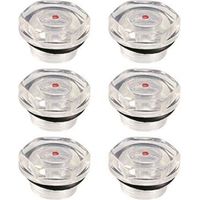 Niveau d'huile Compresseur d'air Jauge Bouchon Voyant d'Huile Indicateur Viseur Niveau de Liquide en Plastique Filetage 20mm 6Pcs