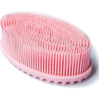 Brosse exfoliante en silicone pour le corps et le bain