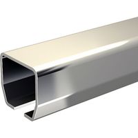 Slid'Up By Mantion – Rail de porte coulissante en inox 304L – Longueur 3 m – Poids max 60 kg – Adapté milieu humide – Section 30 x 28 mm