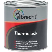 Albrecht Thermolack 375 ml schwarz matt Lack Grilllack Speziallack Innen Außen