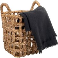 Cesta Pauline - 35 x 35 x 35 cm - talla M - yute - natural