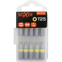 Boxer Set di Bit TORX TX25 Giallo Acciaio S2 25 mm