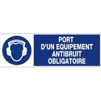 PANNEAU 450X150 HARNAIS OBLIGATOIRE
