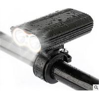 Lumens Bicycle Lights Set Front and Rear, Headlight and Taillight, USB Rechargeable Bike Lamp, Waterproof, LED Safety Flashlight Cycling Accessories
