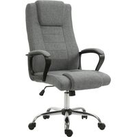Ergonomischer Präsidenten-Bürostuhl mit verstellbarer Höhe und Neigung, 62 x 76 x 110–119 cm