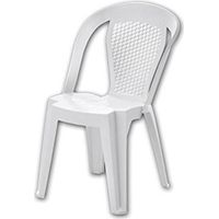 Sofia Bistrot Gartensessel aus weißem Dimaplast