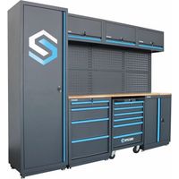 Servante d'atelier roulante 6 tiroirs – Hauteur 196cm – Largeur 60cm – Profondeur 46cm – Charge maximale 300kg – Stilker