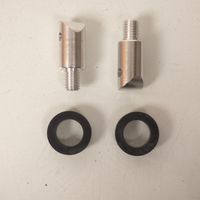 mad fußrastenkappe für motorrad honda 500 cbf 2004 bis 2007 neu