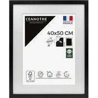 Ceanothe Milan Foto-Rahmen schwarz 73,2 x 43,2 cm
