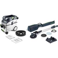 Festool – Ponceuse girafe 400W – Aspirateur intégré – Ø plateau 215 mm – Vitesse 400-920 min⁻¹ – Pour ponçage de plaques de plâtre et enduit