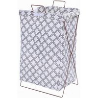 TRADE SHOP - Cesto Contenitore Porta Biancheria Pieghevole Panni Sporchi Bagno 79214 -