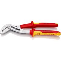 KNIPEX 88 06 250 Alligator® Tenaza de agarre aislados con fundas multicomponentes, según norma VDE cromado 250 mm
