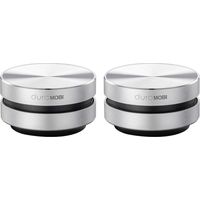 Wirelessly BT Speaker Bone Conduction Speakers Mini Portable Loud Stereo Sound Built-in Mic Sound Bo-2-Silver