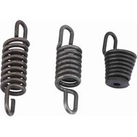 Satz mit 3 Antivibrationsfedern aus Metall für Partner Kettensägen 350/351/370/371/390/420 – 40/63/73 mm