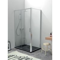 Box doccia PSCQUICK con lato fisso in cristallo 6 mm trasparente