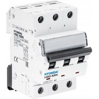 Hyundai HGD - Schutzschalter 3P, 6KA, 4A, Typ B