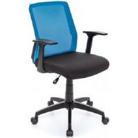 Moderne Bürostuhl blau 55x58x87