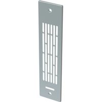 Helios KWL 45 LG-W Laibungsgitter, 324x74mm, Edelstahl Weiß mit Schutzlackierung
