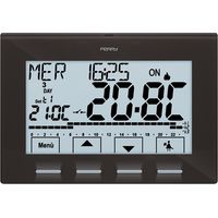 Thermostat mural Perry Next blanc anthracite
