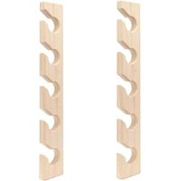 Lot de 2 Support pour Casquette de Baseball en Bois Organisateur de Casquettes de Baseball, support de rangement pour casquettes de baseball,Support mural pour placard