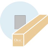 Carton complet de 4 pièces D340 - 7x11x2,5cm - ORAC DECOR