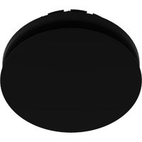 Zehnder Abluft-Tellerventil ComfoValve Luna E DN125, schwarz, Durchmesser 170mm, mit Filter